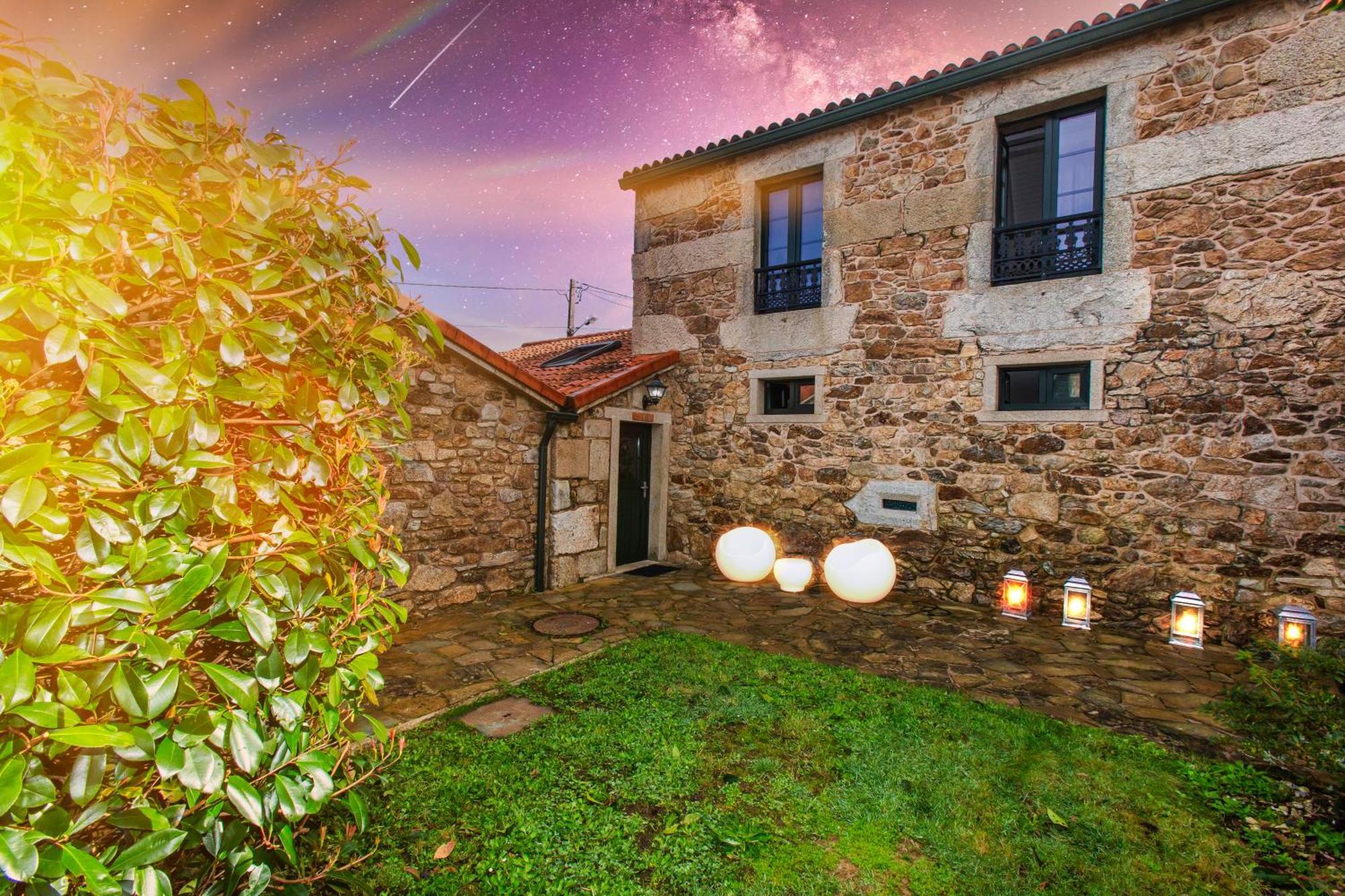 Gasthaus Casa De Lema Boutique Muxia Exterior foto